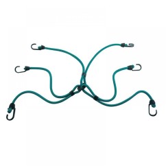 Master Lock 3105EURDAT – Spider Bungee 80 cm, 6 haków