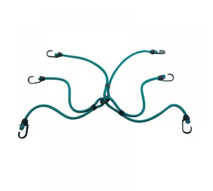 Master Lock 3105EURDAT – Spider Bungee 80 cm, 6 haków