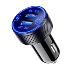 Ładowarka samochodowa 2 x USB QC 3.0 - eXtremestyle® - 36 W - CC36UU