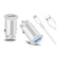 Ładowarka samochodowa do telefonu FAST QC 3.0 + kabel micro USB - eXtreme® Ampere - 3A - ACCU3QC30B+CM Ładowarka samochodowa do telefonu FAST QC 3.0 + kabel micro USB - eXtreme® Ampere - 3A - ACCU3QC30B+CM