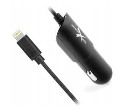Ładowarka samochodowa do telefonu iPhone Lightning - eXtreme® - 2.1A - NCC21I