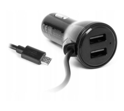 Ładowarka samochodowa micro USB + 2 x USB - eXtreme® Ampere - 4A - ACCM2U4B