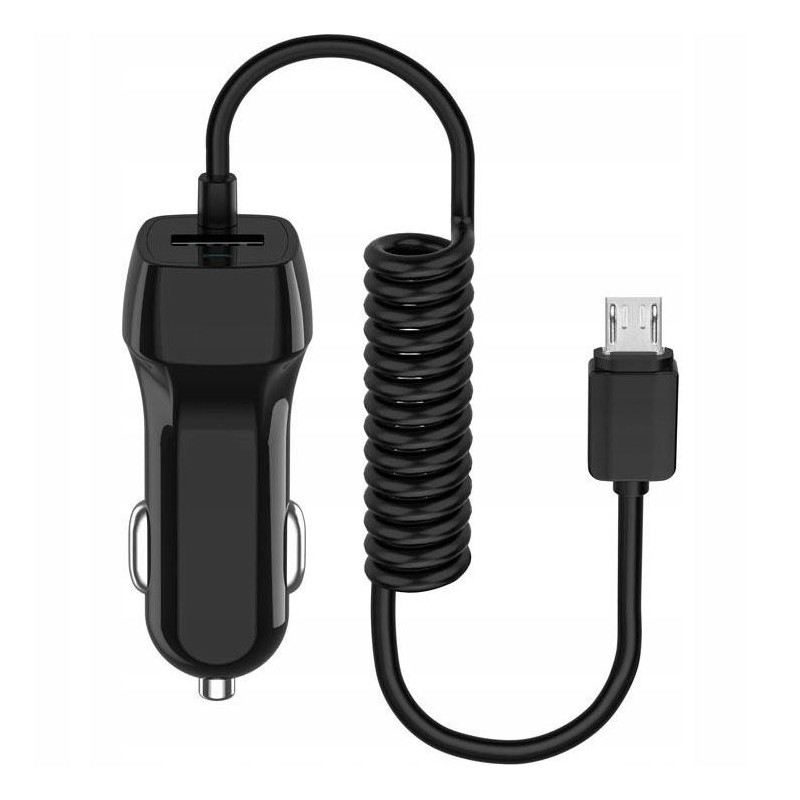 Ładowarka samochodowa micro USB + USB - eXtreme® Ampere - 3.1A - ACCMU31B Ładowarka samochodowa micro USB + USB - eXtreme® Ampere - 3.1A - ACCMU31B