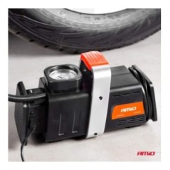 Kompresor samochodowy pompka 12V 230V ACOMP-02