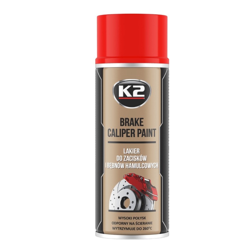 K2 BRAKE CALIPER SPRAY - CZERWONY K2 BRAKE CALIPER SPRAY - CZERWONY